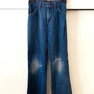 Vintage Thin Denim Jeans